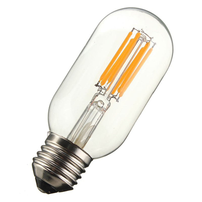 Dimmable E27 E26 T45 6W COB Incandescent Warm White Edsion Restro Light Lamp Bulb AC110V AC220V