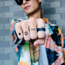 Trendy Hip Hop Titanium Steel Chain Personality Male Single Ring