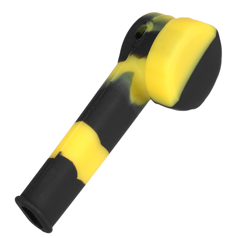 Portable Silicone Tube Pipe Smoker Pipe Herb Unbreakable Silicone Toba-cco Weed Pipe