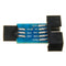 5pcs 10 Pin To 6 Pin Adapter Board Connector ISP Interface Converter AVR AVRISP USBASP STK500 Standard