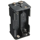 4-Slot 4 x AA Battery Back To Back Holder Case Box