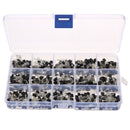 Geekcreit 600pcs 15 Kinds Of Values Transistor TO-92 NPN PNP Kit Set 30-160V 50-1000mA NPN / PNP