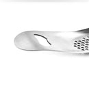 Stainless Steel Garlic Presser Curved Manual Pressure Kitchen Cooking Accessories