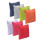 50x50cm MultiColor Suede Sofa Car Office Cushion Cover Backrest Pillow Case