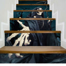 Miico LT005 Halloween Sticker 3D Stair Stickers Removable Self-adhesive Wall Floor Decals Wall Stickers