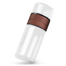 520ML Portable Double Wall Glass Tea Water Bottle with Filter Infuser Travel Mug