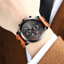 CRRJU 2215 Chronograph Casual Style Men Wrist Watch Luminous Display Quartz Watch