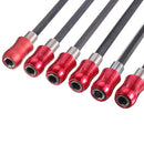Drillpro 6pcs 60-300mm Quick Release Screwdriver Bit Holder 1/4 Inch Hex Shank Extension Bar