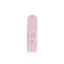 3Pcs 4 Colors Stainless Steel Eyebrow Beauty Tweezers Face Hair Removal With Bag Makeup Tool