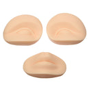 Detachable Soft Silicone Head Model Practice Makeup Dressing Lips Eyebrow Tattoo Training