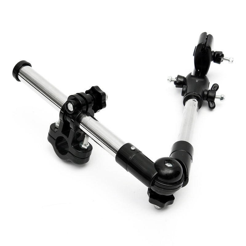 Umbrella Stand Baby Car Supporter Connector Holder Pipe Bar Attachment Clamp Wheelchair Scooter