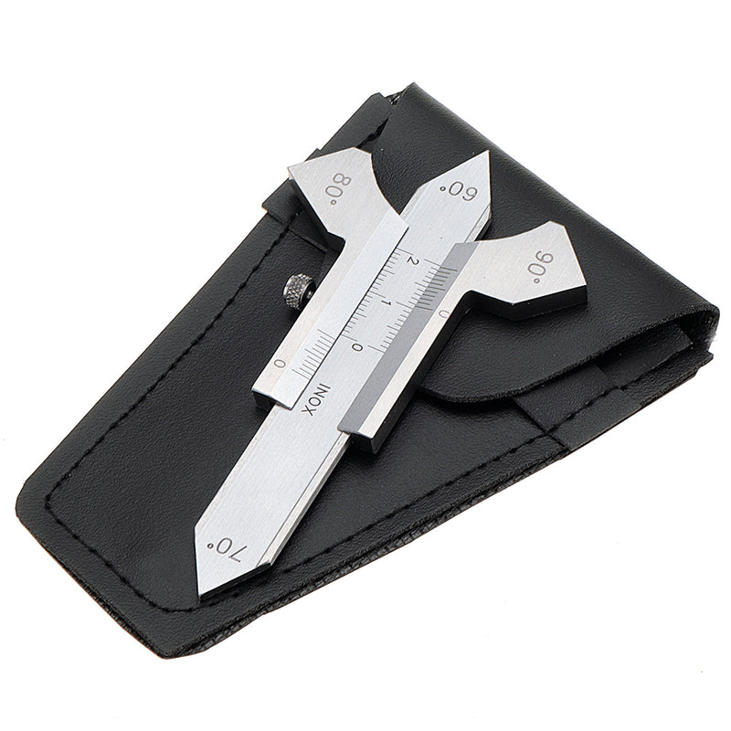 Machifit Welding Gauge Weld Inspection Gage Weld Seam Bead/Fillet/Crown Test Ulnar Ruler 60 70 80 90 Degree Angle Measure