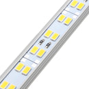 DC12V 50CM 14.4W SMD5630 U Shape Dual Row LED Rigid Strip Hard Bar Light with DC Female Connector
