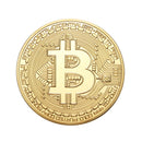 1Pcs Gold Bitcoin Model Commemorative Coins BTC Metal Coin Decorations