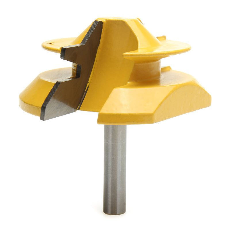 8mm Shank 45 Degree Lock Miter Glue Joint Router Bit Woodworking Cutter
