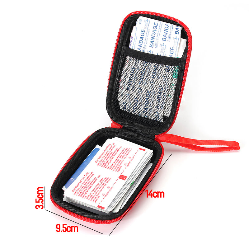 52Pcs PU Waterproof First-Aid Kit EVA Portable Outdoor Emergency Bag Gift Emergency Bag Medical Bag