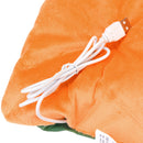 USB 5-12V  Electric Heating Cushion Heating Seat Warmer Heater Heated Pad Cushion Soft Cover 38x38cm Seat Cushion