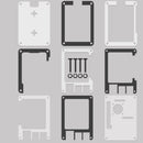 WX-4B07 4B210 9-Layer Acrylic Shell for Raspberry Pi 4B 3D Printer