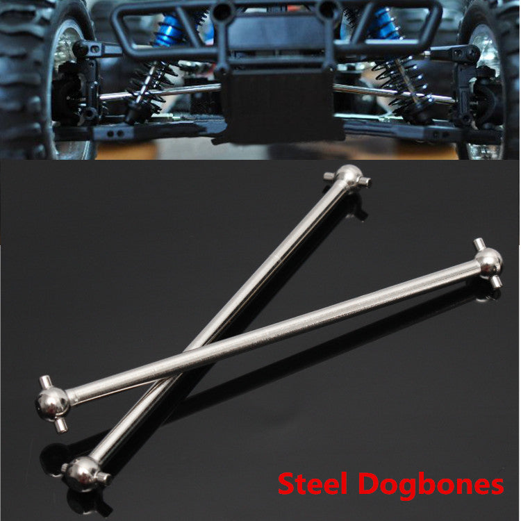 2Pcs 08029 Steel Dogbones 89.5mm for 1:10 Electric Truck Redcat Volcano EPX 94111