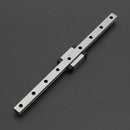 2Pcs 175mm CPC Miniature CNC Linear Support Rail w/ Slide Bearing With 1 Pc Silder Parts