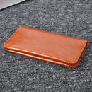 Universal Multifunctional Leather Handbag Wallet Card Solt Purses For Phone Under 6.3 Inch