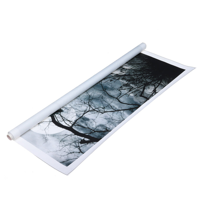 White Wolf Stone Canvas Wall Paintings Frameless Pictures Art Home Decor