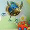 Miico 3D Creative PVC Wall Stickers Home Decor Mural Art Removable Sea Turtle Decor Sticker