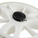 2Pcs Small Shopping Cart Replacement Wheels for Grocery Shopping Trolley Cart