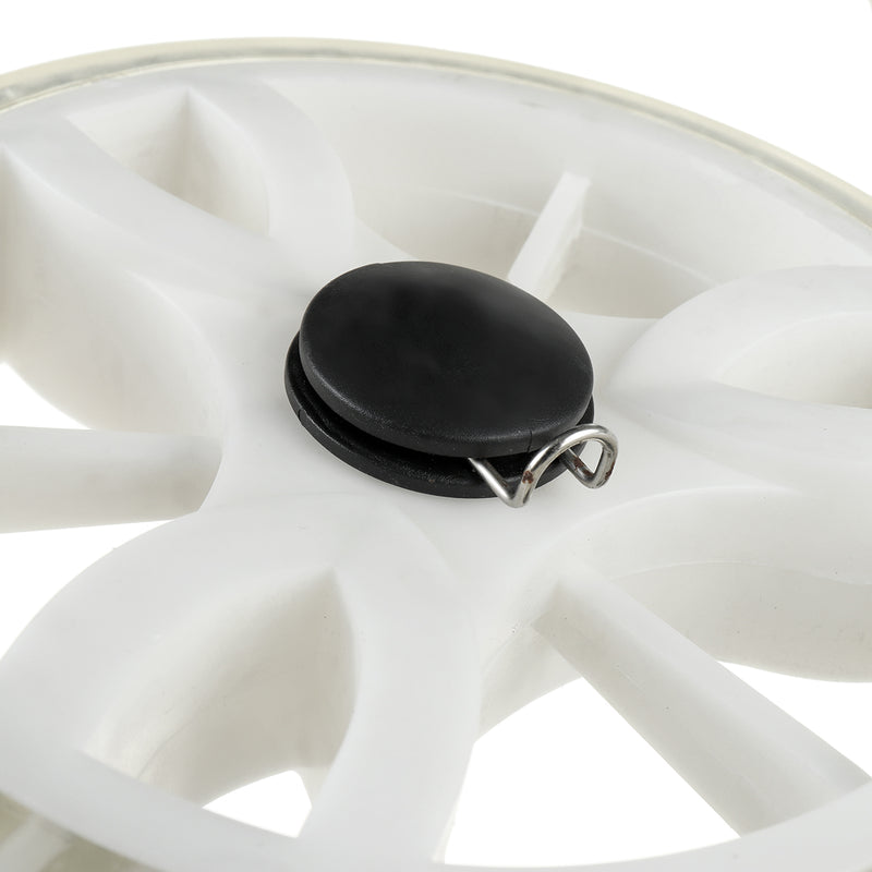 2Pcs Small Shopping Cart Replacement Wheels for Grocery Shopping Trolley Cart