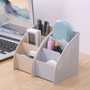 Remote Control Phone Stand Holder Desktop Organizer Home Office Storage Boxes