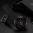 BREAK M728 Casual Style Men Wrist Watch Rubber Strap Creative Quartz Watch