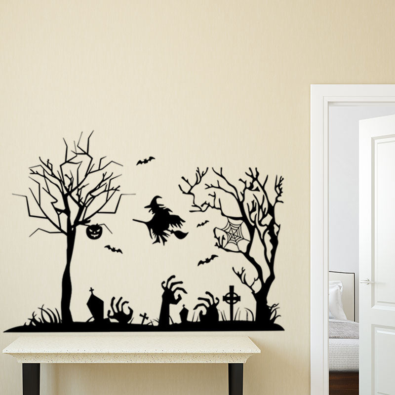 Miico FX3002 Cartoon Sticker Wall Sticker Halloween Sticker Removable Wall Sticker Room Decoration