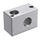 MK10 Aluminum Alloy PT100 Heating Block For 3D Printer