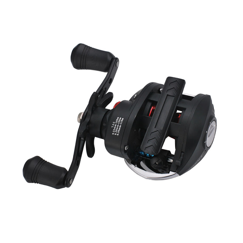 Xmund XD-CF4 7.1:1 17+1 Fishing Reel Max Drag 8kg Left/Right Hand Reel Brake System Fishing Tackle