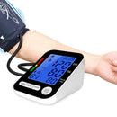 LCD Digital Upper Arm Blood Pressure Monitor Automatic Heart Rate Pulse Meter Sphygmomanometer