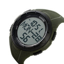 SKMEI 1122 Digital Watch Men Rubber Band Pedometer Outdoor Sport Men Wrist Watch