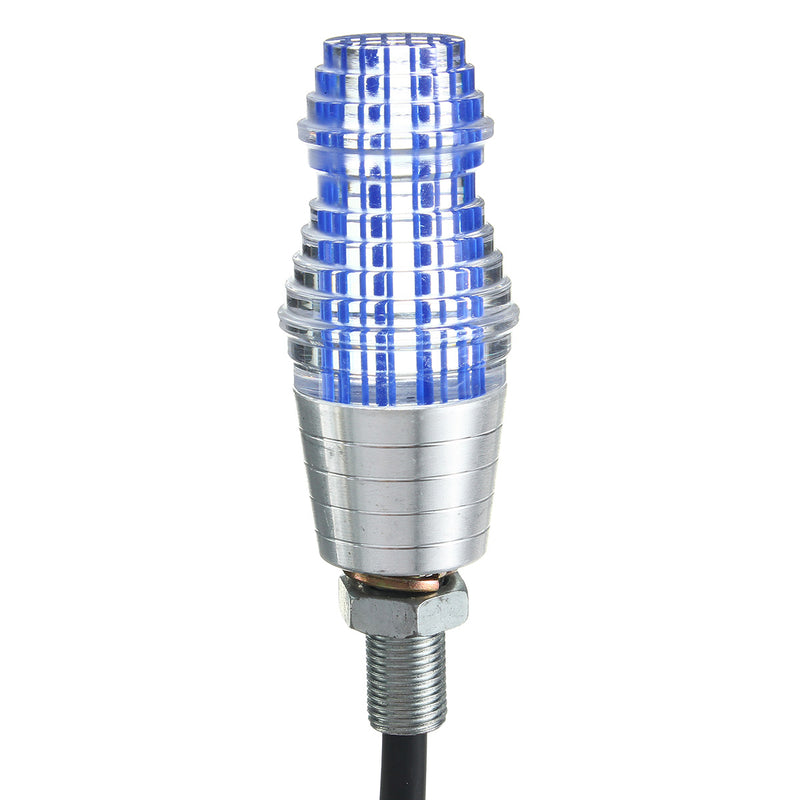 3W Bulb Universal Motorcycle Bike LED Light Turn Signals Blue/Yellow