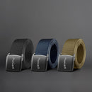 XIAOMI ZENPH 125cm Nylon Waist Belt Punch Free Nonmetallic Buckle Military Tactical Belt