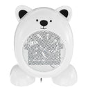 350W Mini Electric Heater Fan Heater Cartoon Bear Shape Handheld Heater Office Home Warmer Fan