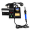 WL168 60W Soldering Station Professional Soldering Iron Station Tool Kit Adjustable Temperature 90-480C with Solder Wire Holder & Soldering Iron Holder