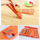 7pcs Multifunctional Vegetable Shredder Cutter Peeler Fruit Potato Corrot Cutter