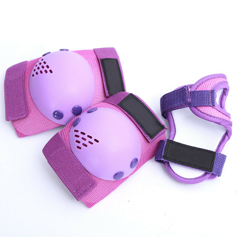 Kids Roller Skating Scooter Skateboard Protector Wrist Elbow Knee Pad Guard