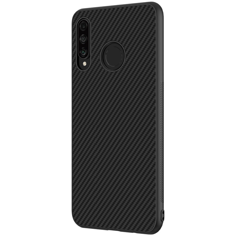 NILLKIN Synthetic Fiber Anti-fingerprint Protective Case for HUAWEI P30 Lite