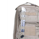 AOTDDOR Multifunction Ruler Stainless Steel Compasses Protractor Hexagon Ruler Scale Tool