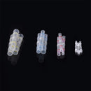 Excellway 50/100pcs Solder Seal Heat Shrink Tube Butt Wire Connector Terminal Waterproof 4 Size