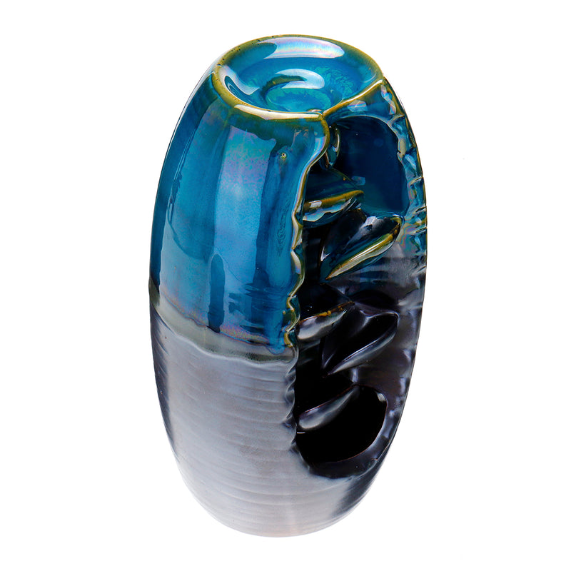 Incense Burner Backflow Incense Ceramic Crafts Incense Ddiffuser Home Office Mountain River Handicraft Incense Holder