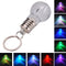 12Colors Change Color Mini Led Flashlight EDC Keychain Outdoor Camping Colorful Bulb