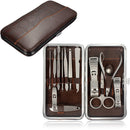 Y.F.M 12pcs Nail Care Clipper Pedicure Scissor Tweezer Manicure Set Kit