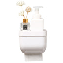 Wall-Mounted Press-open Waterproof -Deck Paper Towel Boxes Rolled Paper PP Shelf Holder