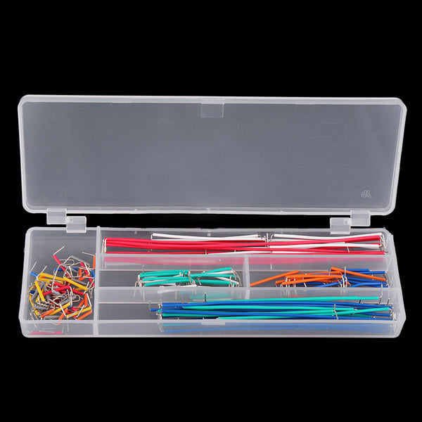 1400pcs U Shape Shield Solderless Breadboard Jumper Cable Wires Kit For